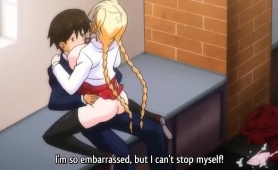 Busty Hentai Teen Welcomes A Thick Cock Inside Her Pussy