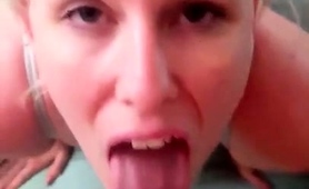 Stacked Blonde Milf In Lingerie Begs For A Mouthful Of Cum