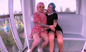 Two Kinky Russian Teens Work Their Sexy Lips On A Pov Cock
