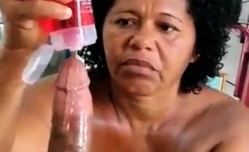 voluptuous-ebony-granny-jerks-off-a-big-black-cock-in-pov