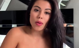 Sensuous Girl With Big Tits Plays With A Sex Toy On Webcam