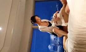 Cheating Asian Wife Eager For Some Hardcore Sex Action 