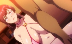 Big Tittied Hentai Freak Gets Her Fill Of Cock And Cum