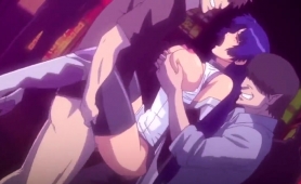 Stacked Babe Getting Drilled By Two Guys In Hentai Action