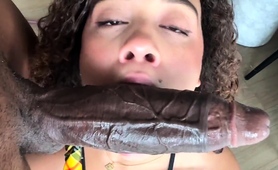 Lusty Latina Goes Crazy For The Opportunity To Enjoy Bbc