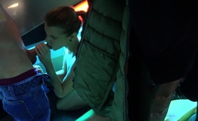 Cock Craving Czech Teen Fucked Hard In A Tanning Salon