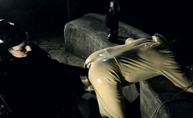 Extreme anal fist fucking punishment for pitiful slave