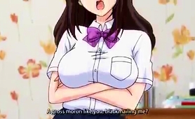 Sweet Hentai Babe With Big Hooters Knows How To Treat A Cock